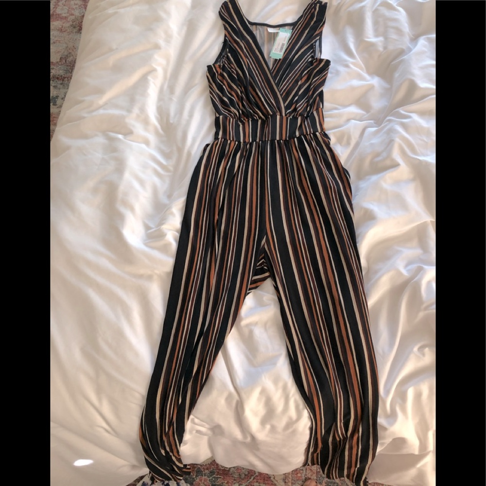 NWT Striped jumpsuit by kaileigh (stitch fix)